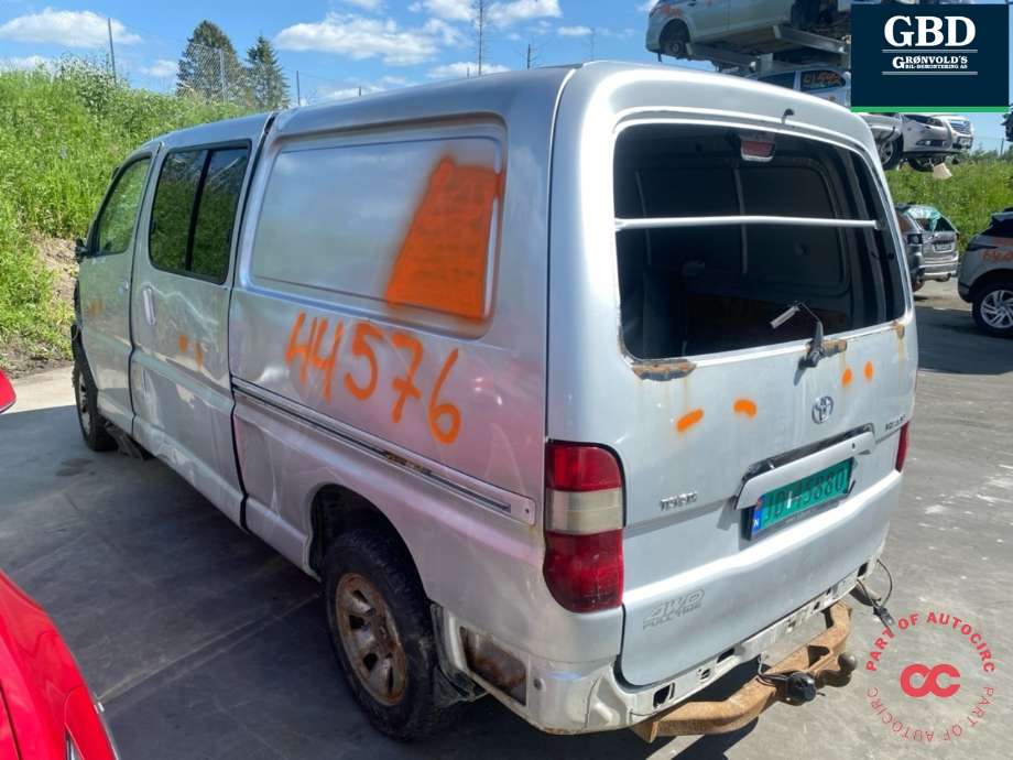 Toyota Hiace 2007-2012 (Fase 3) , Motorkode: 2KD-FTV, Girkassekode: 3303026A60