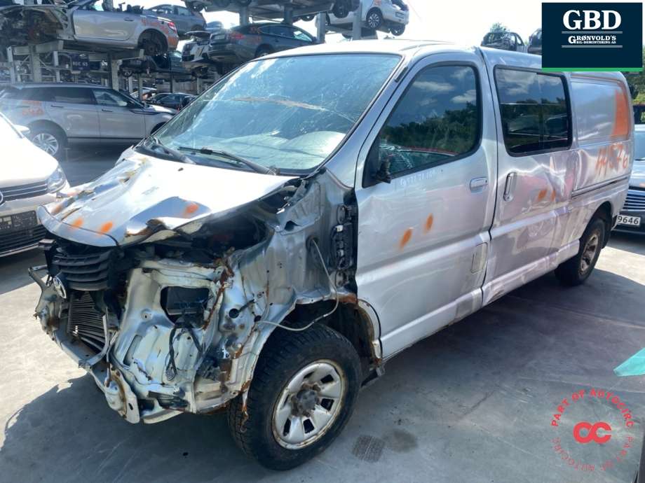 Toyota Hiace 2007-2012 (Fase 3) , Motorkode: 2KD-FTV, Girkassekode: 3303026A60