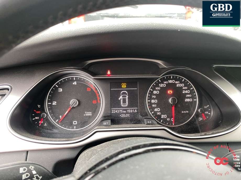Audi A4 2007-2014 (Type IV) (B8) (B8), Motorkode: CJCC, Girkassekode: MVR