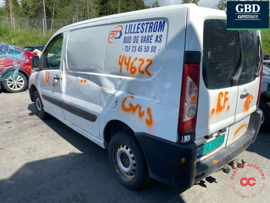 Citroën Jumpy 2007-2016 (Type II) , Motorkode: 9HU, Girkassekode: 2231 P9
