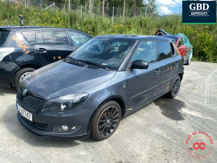 Škoda Fabia 2010-2014 (Type II, Fase 2) , Motorkode: CGPA, Girkassekode: LNR