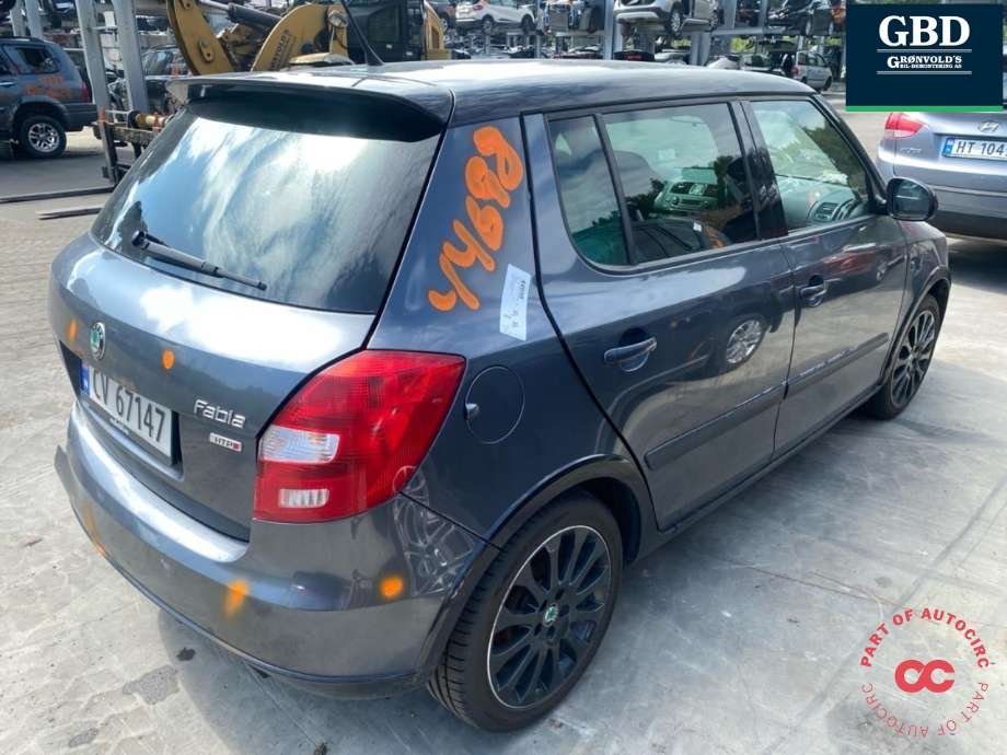 Škoda Fabia 2010-2014 (Type II, Fase 2) , Motorkode: CGPA, Girkassekode: LNR