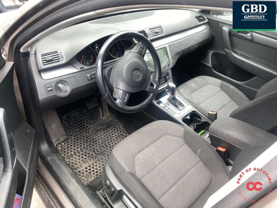 VW Passat 2011-2015 (B7) (B7), Motorkode: CAXA, Girkassekode: MPQ