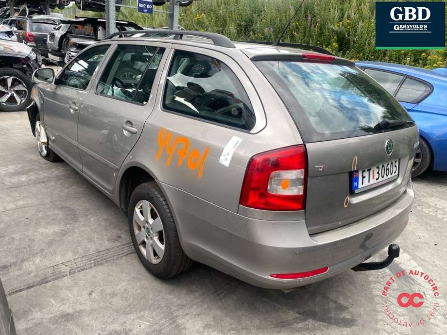 Škoda Octavia 2009-2013 (Type II, Fase 2) , Motorkode: BMM, Girkassekode: LQV