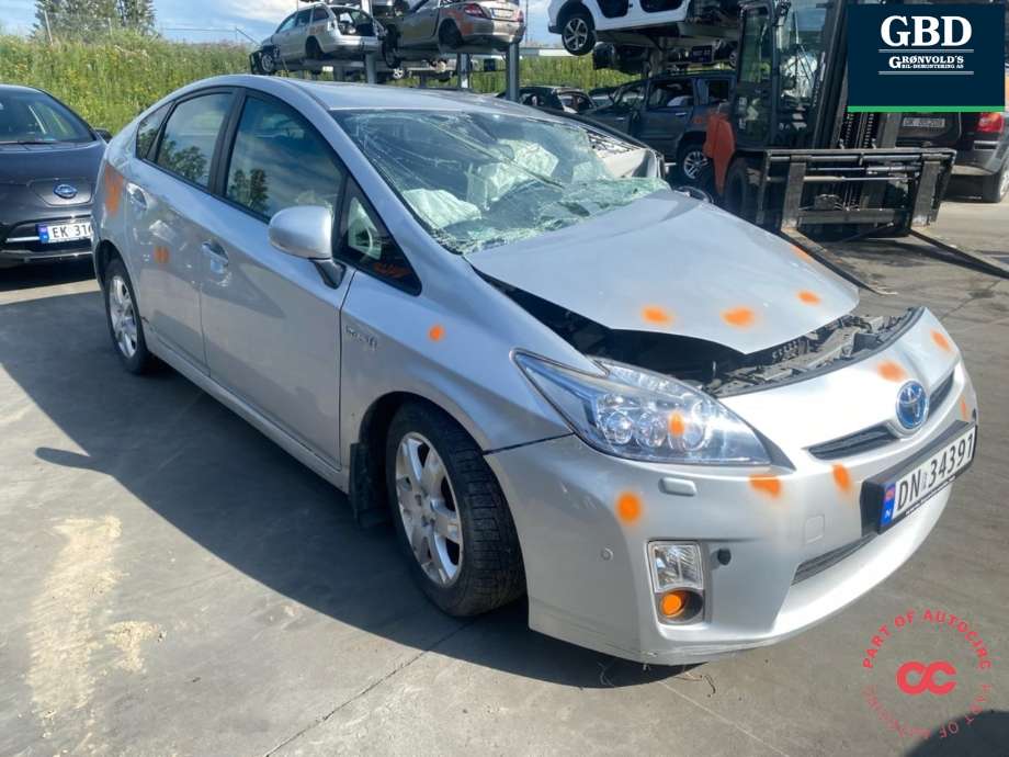 Toyota Prius 2009-2016 (Type III) (COMBI) (COMBI), Motorkode: 2ZR-FXE, Girkassekode: G210047090