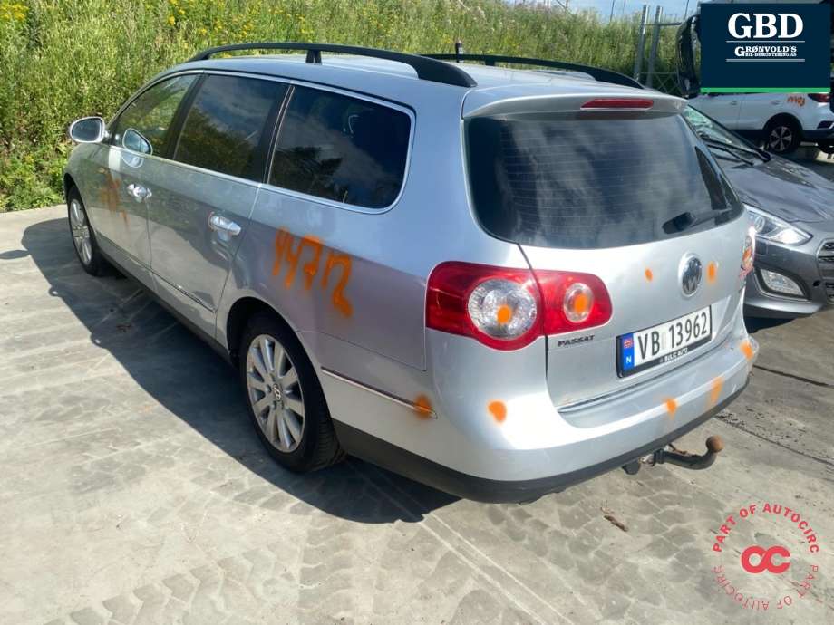 VW Passat 2005-2010 (B6) (B6), Motorkode: CAYC, Girkassekode: MDM