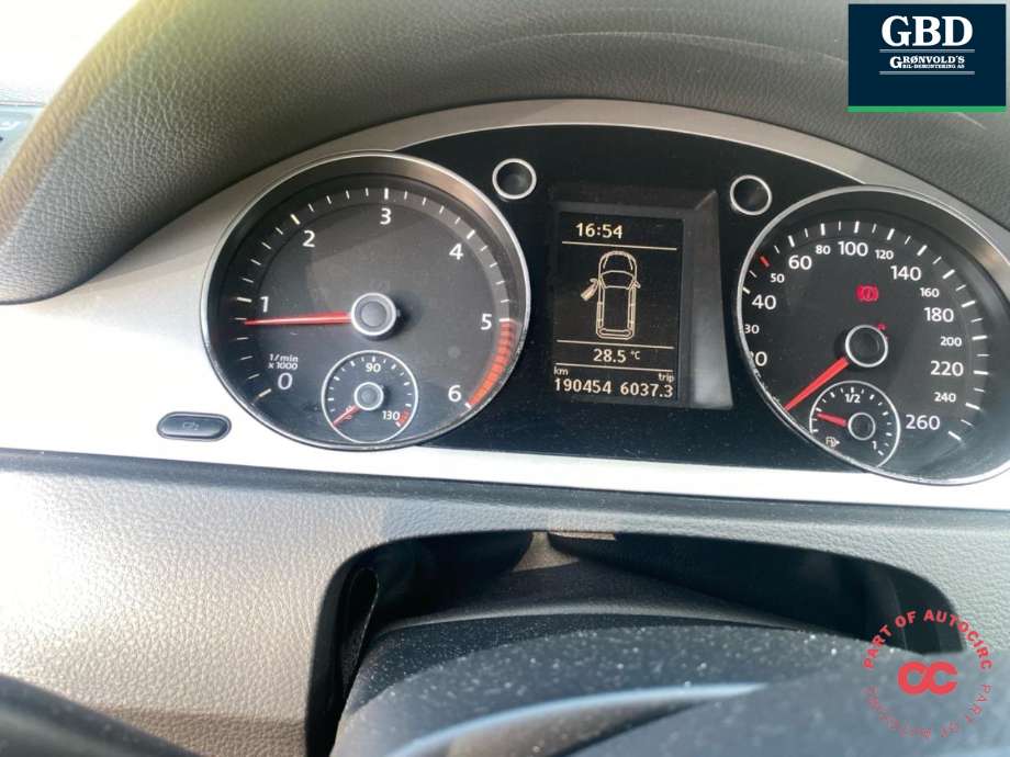 VW Passat 2005-2010 (B6) (B6), Motorkode: CAYC, Girkassekode: MDM