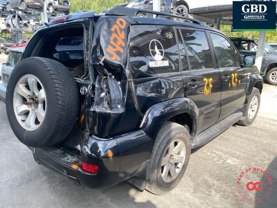 Toyota Land Cruiser 120 2002-2009 , Motorkode: 1KD-FTV, Girkassekode: 3500060B00