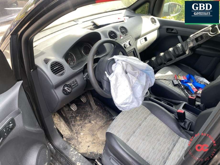 VW Caddy 2010-2015 (Type III, Fase 2) , Motorkode: CAYD, Girkassekode: LZY