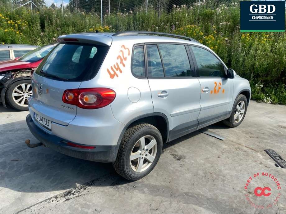 VW Tiguan 2007-2011 (Type I, Fase 1) , Motorkode: CBAB, Girkassekode: LMU