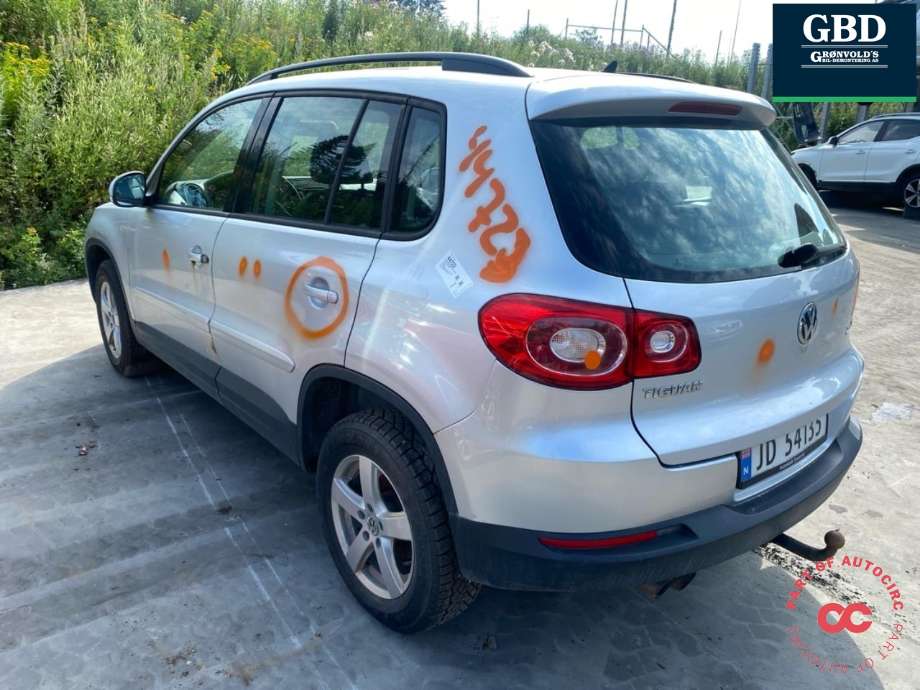 VW Tiguan 2007-2011 (Type I, Fase 1) , Motorkode: CBAB, Girkassekode: LMU
