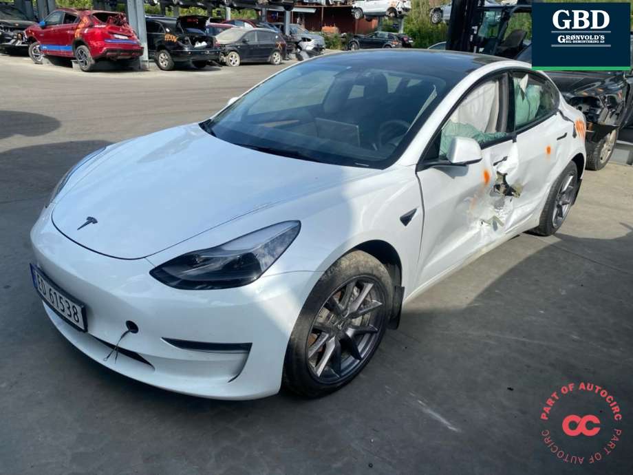 Tesla Model 3 2018-2023 (Fase 1) , Motorkode: 3D3, Girkassekode: 