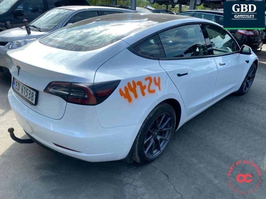 Tesla Model 3 2018-2023 (Fase 1) , Motorkode: 3D3, Girkassekode: 