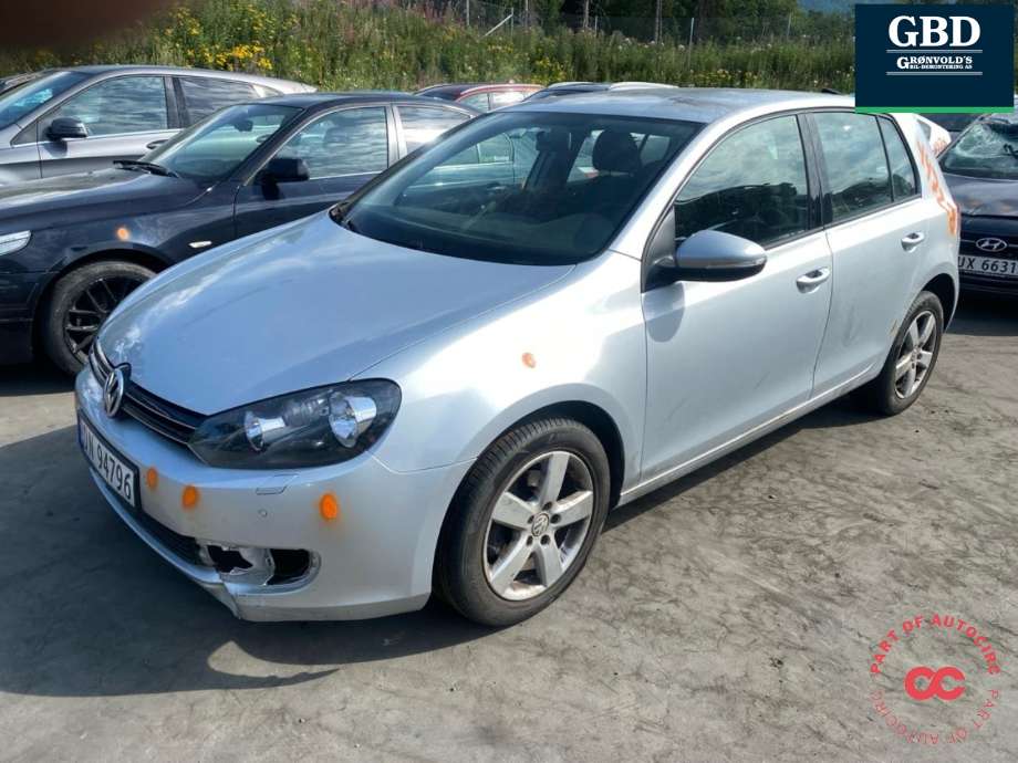 VW Golf VI 2008-2012 , Motorkode: CBZB, Girkassekode: NTZ