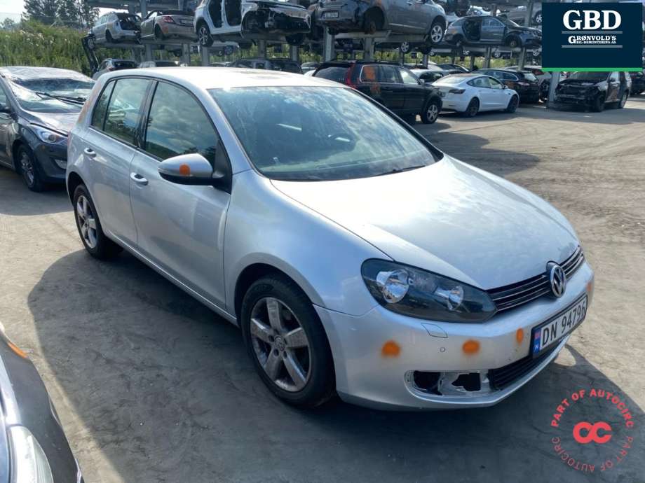 VW Golf VI 2008-2012 , Motorkode: CBZB, Girkassekode: NTZ