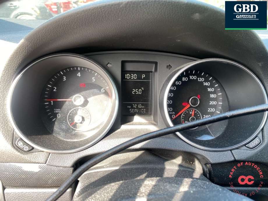 VW Golf VI 2008-2012 , Motorkode: CBZB, Girkassekode: NTZ
