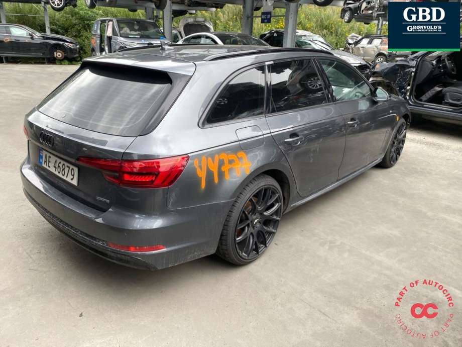 Audi A4 2015-2019 (Type V, Fase 1) (B9) (B9), Motorkode: DETA, Girkassekode: QFJ