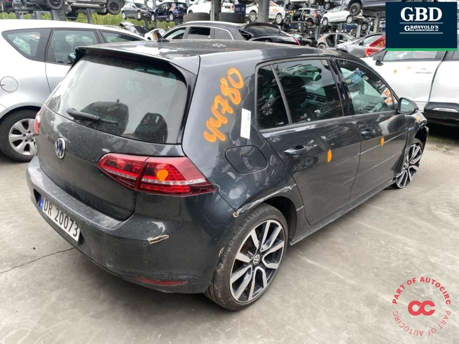 VW Golf VII 2012-2017 (Fase 1) , Motorkode: CUKB, Girkassekode: RJW