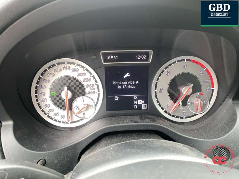 Mercedes A-Klasse 2005-2012 (W169) (W169), Motorkode: OM651.901, Girkassekode: A 246 370 86 02