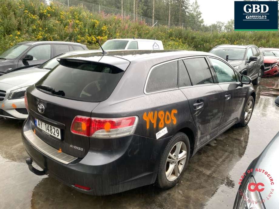 Toyota Avensis 2009-2015 (Type III, Fase 1) , Motorkode: 1AD-FTV, Girkassekode: 3030020A90