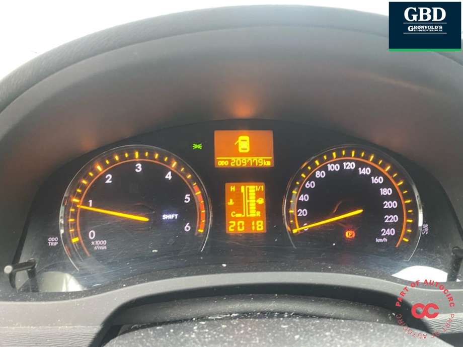 Toyota Avensis 2009-2015 (Type III, Fase 1) , Motorkode: 1AD-FTV, Girkassekode: 3030020A90