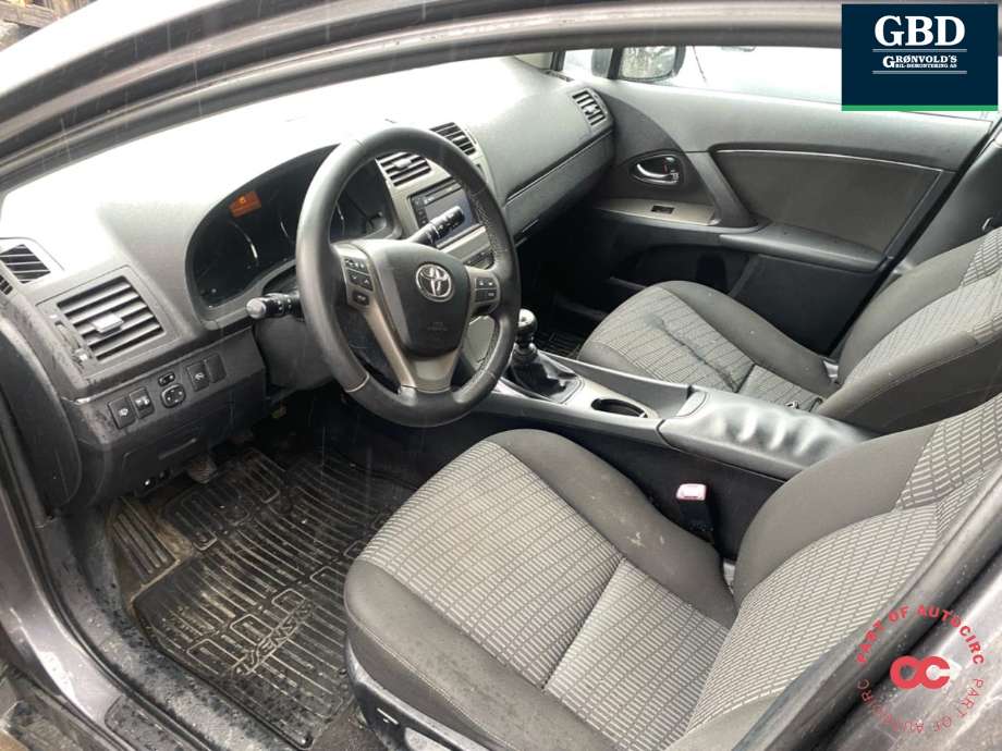 Toyota Avensis 2009-2015 (Type III, Fase 1) , Motorkode: 1AD-FTV, Girkassekode: 3030020A90