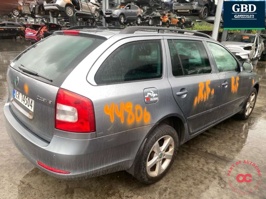 Škoda Octavia 2009-2013 (Type II, Fase 2) , Motorkode: CAYC, Girkassekode: NKA