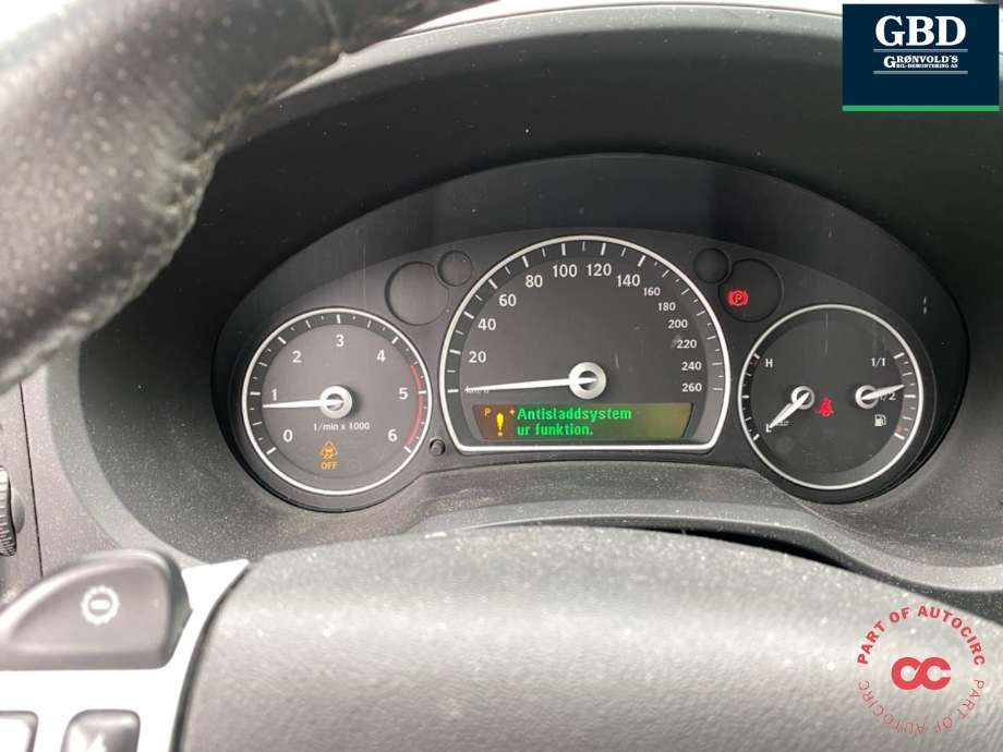 Saab 9-3 2003-2007 (Type II, Fase 1) , Motorkode: Z19DTH, Girkassekode: 
