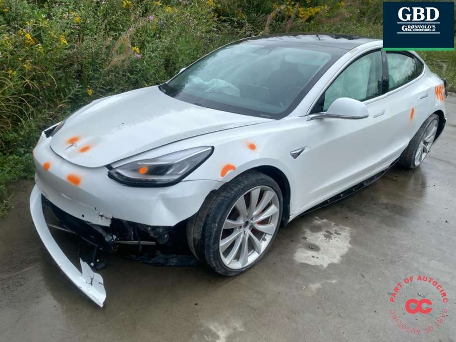 Tesla Model 3 2018-2023 (Fase 1) , Motorkode: 3D3|3D1, Girkassekode: 