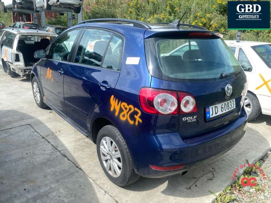 VW Golf, Plus/Cross 2009-2013 (Fase 2) , Motorkode: CBZB, Girkassekode: NBA