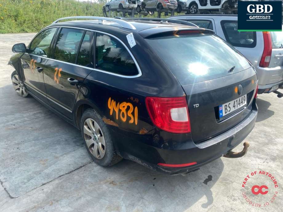 Škoda Superb 2008-2015 (Type II) , Motorkode: CFFB, Girkassekode: NFP