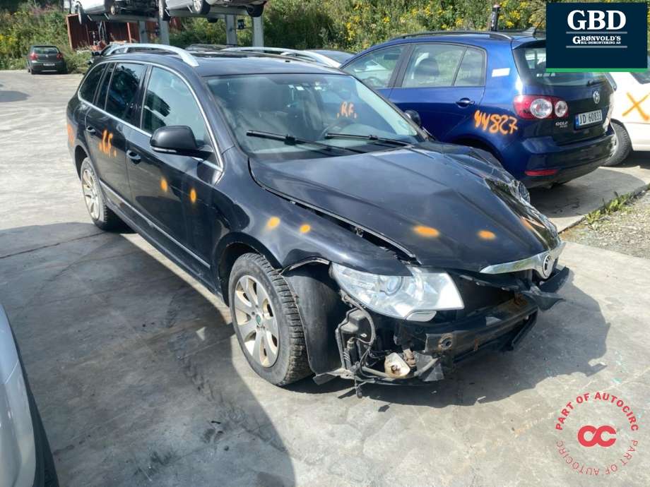Škoda Superb 2008-2015 (Type II) , Motorkode: CFFB, Girkassekode: NFP