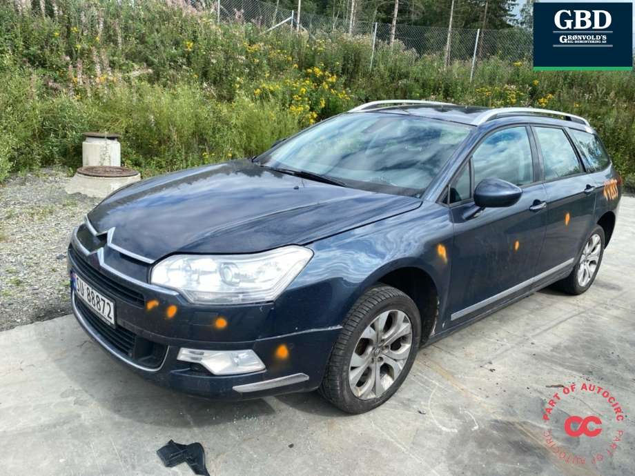 Citroën C5, 2008-2017 (Type II)  delebil , Motorkode: RHF, Girkassekode: 2231 54