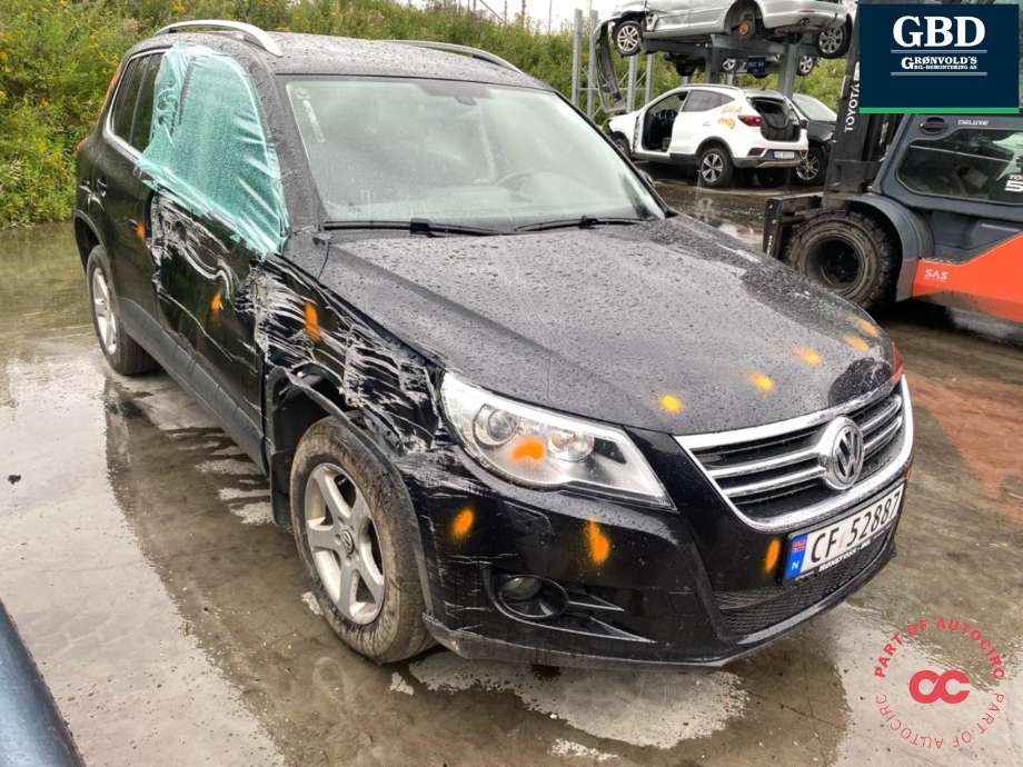 VW Tiguan 2007-2011 (Type I, Fase 1) , Motorkode: CBAB, Girkassekode: JBG