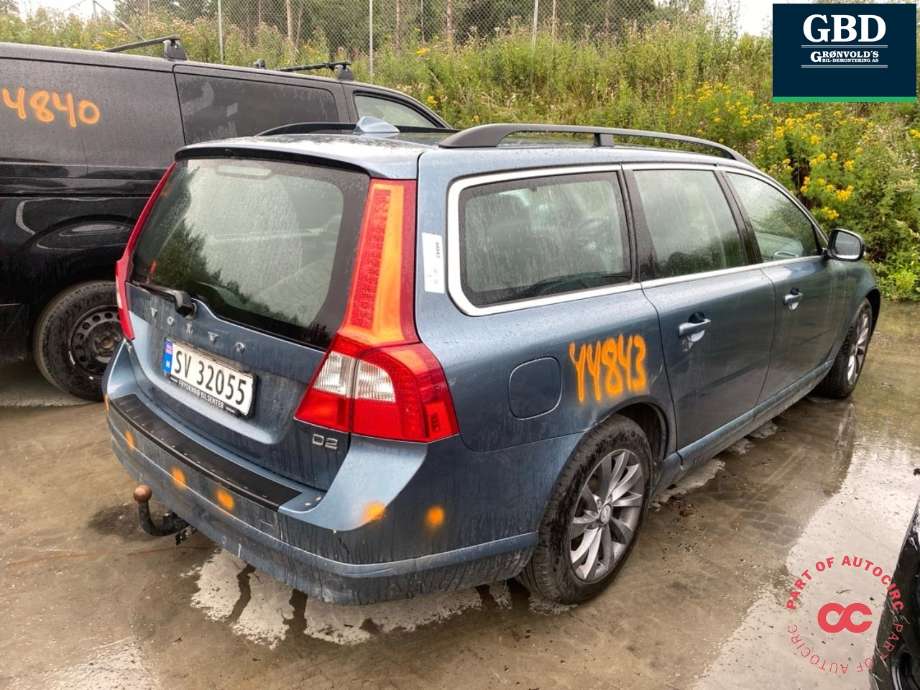 Volvo V70 2007-2013 (Type III, Fase 1) , Motorkode: D4162T, Girkassekode: 36051151