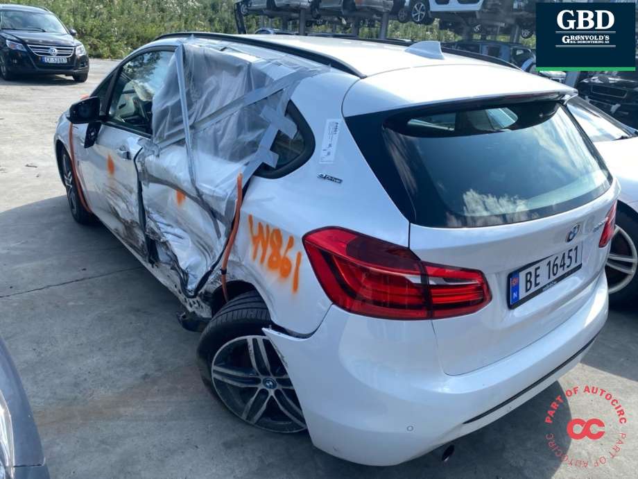 BMW 2-Serie, Active/Gran Tourer 2014-->> (F45/F46) (F45/F46), Motorkode: B38-A15A, Girkassekode: 24 00 9 468 277