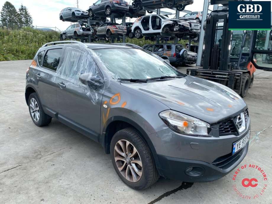 Nissan Qashqai 2010-2014 (Type I, Fase 2) , Motorkode: HR16DE, Girkassekode: 310203JX6A