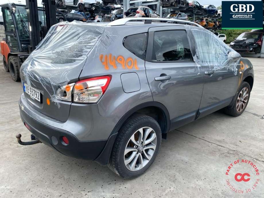 Nissan Qashqai 2010-2014 (Type I, Fase 2) , Motorkode: HR16DE, Girkassekode: 310203JX6A
