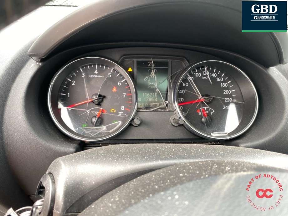Nissan Qashqai 2010-2014 (Type I, Fase 2) , Motorkode: HR16DE, Girkassekode: 310203JX6A