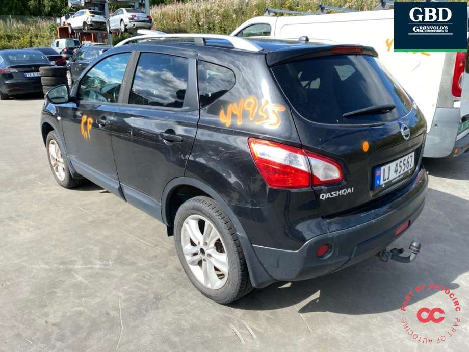 Nissan Qashqai 2010-2014 (Type I, Fase 2) delebil , Motorkode: R9M, Girkassekode: 32010BB65E