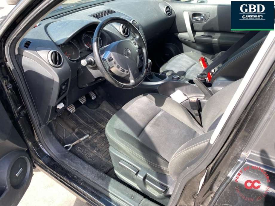 Nissan Qashqai 2010-2014 (Type I, Fase 2) delebil , Motorkode: R9M, Girkassekode: 32010BB65E