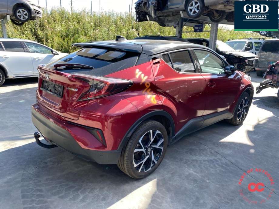 Toyota C-HR 2016-->> , Motorkode: 2ZR-FXE, Girkassekode: 3090047110