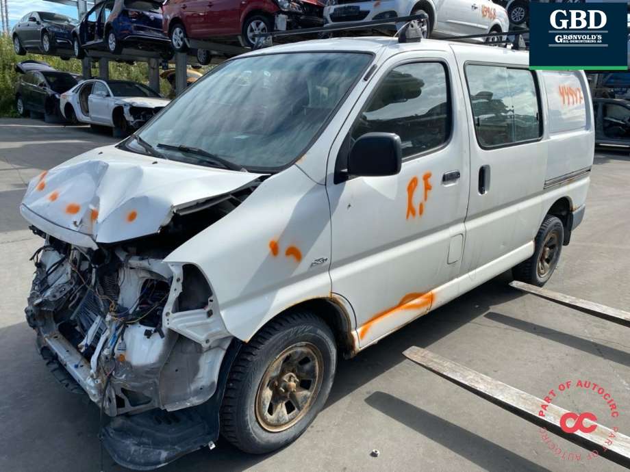 Toyota Hiace 2007-2012 (Fase 3) , Motorkode: 2KD-FTV, Girkassekode: 3303026A60