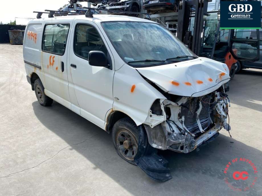 Toyota Hiace 2007-2012 (Fase 3) , Motorkode: 2KD-FTV, Girkassekode: 3303026A60
