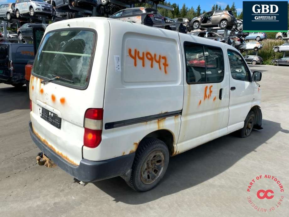 Toyota Hiace 2007-2012 (Fase 3) , Motorkode: 2KD-FTV, Girkassekode: 3303026A60
