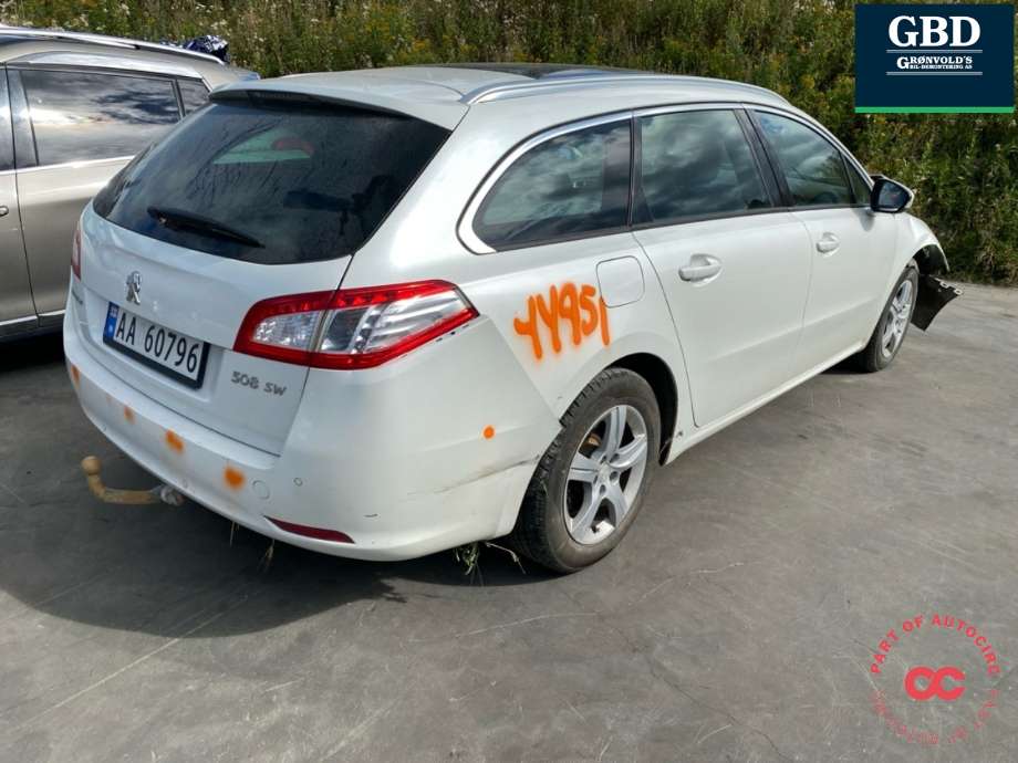 Peugeot 508 2011-2014 (Type I, Fase 1) , Motorkode: 5FS, Girkassekode: 2231 Q1