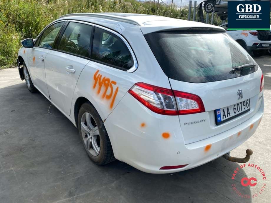 Peugeot 508 2011-2014 (Type I, Fase 1) , Motorkode: 5FS, Girkassekode: 2231 Q1