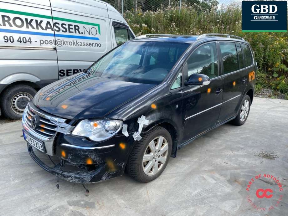 VW Touran 2007-2010 (Type I, Fase 2) , Motorkode: BLS, Girkassekode: JPL
