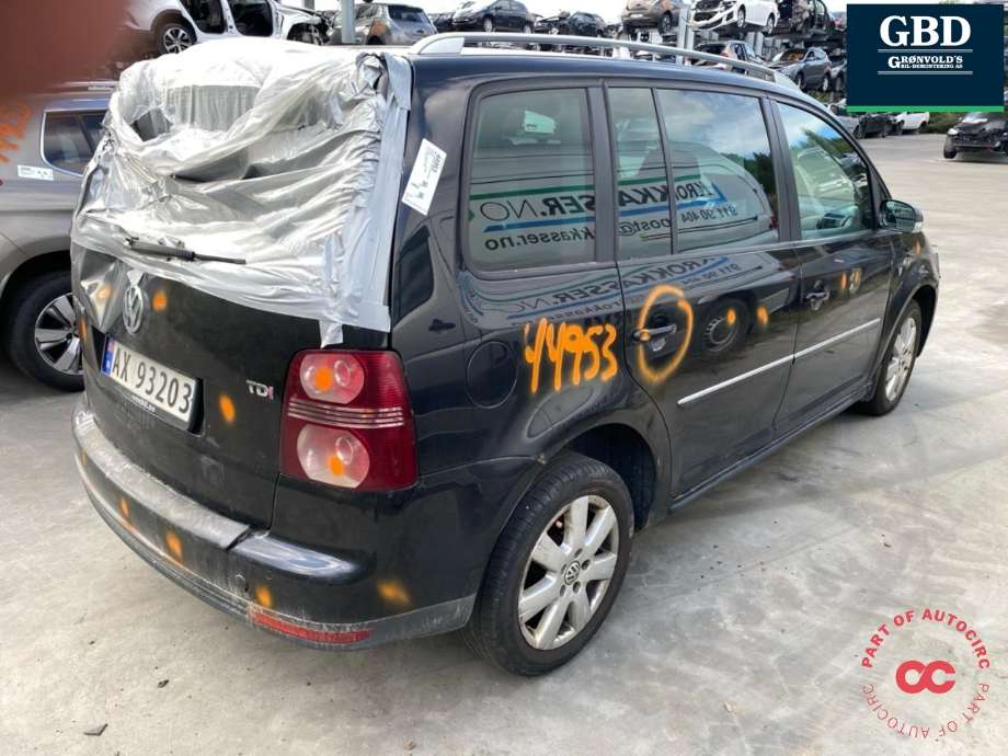 VW Touran 2007-2010 (Type I, Fase 2) , Motorkode: BLS, Girkassekode: JPL