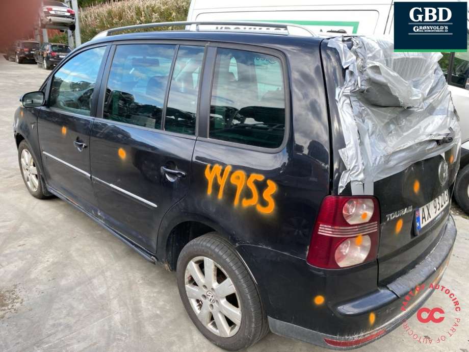 VW Touran 2007-2010 (Type I, Fase 2) , Motorkode: BLS, Girkassekode: JPL